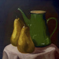 Pears and Green Pitcher